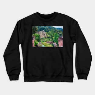 A View from Heidelberg Castle Crewneck Sweatshirt